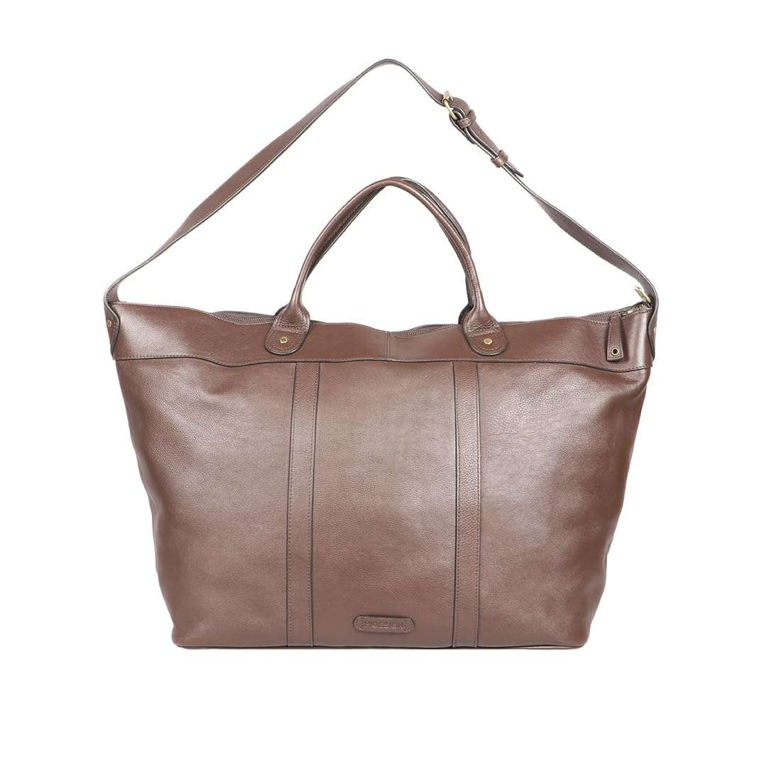 Hidesign Leather 63 cms Brown Travel Duffle (Parma) 4