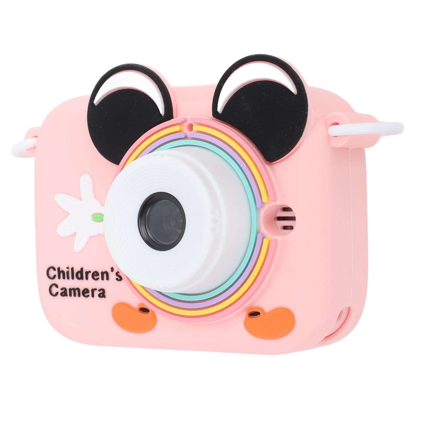 Mavis Laven Kids Camera, Silicone Protector Toddler Camera Toy 2 Inches Screen HD Front Rear Lens for Indoor Outdoor (Pink) 1