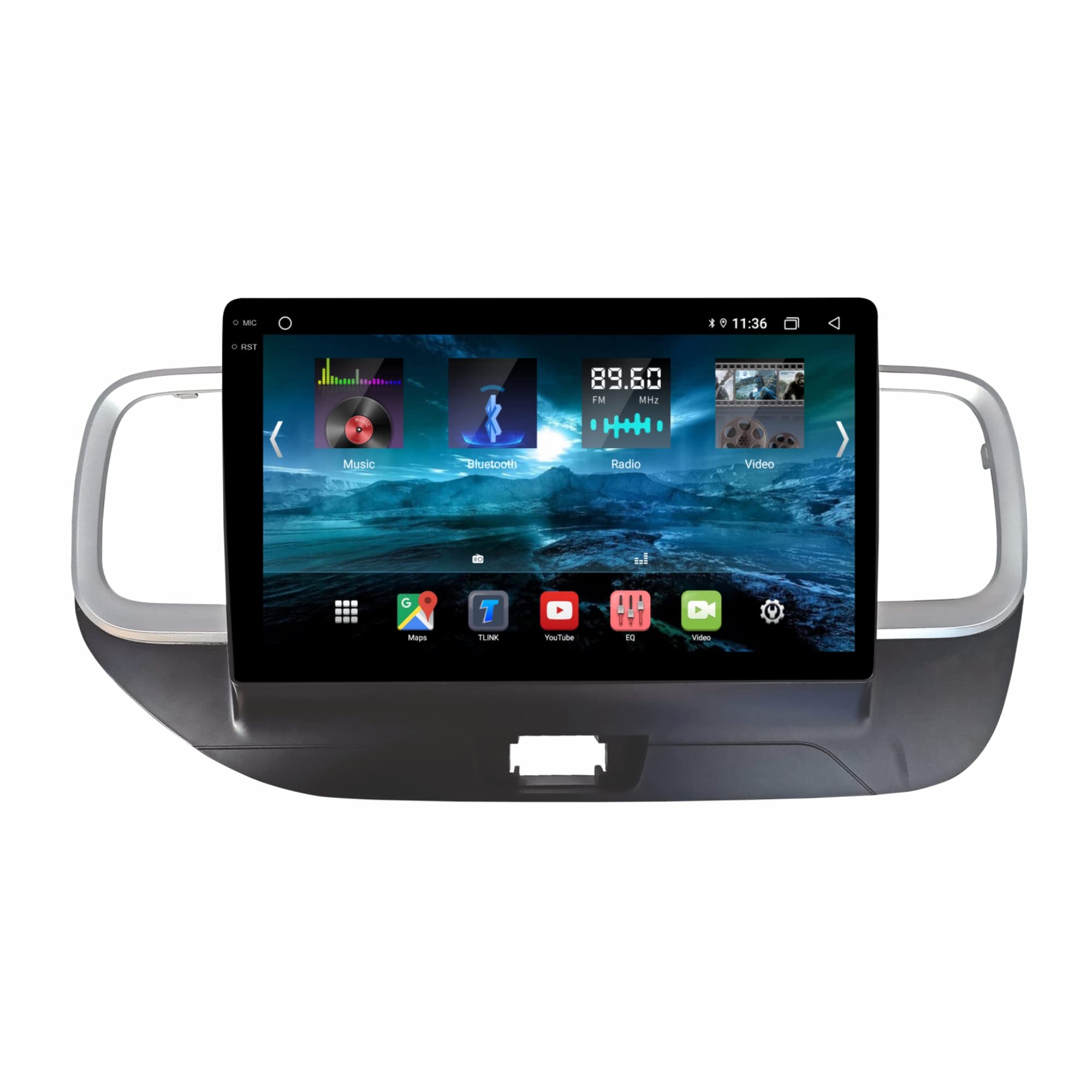 Mega Audio 10 Inches Newly Launch Advanced Android 10 System for Hyundai Venue with 2GB/32GB RAM & ROM with Wireless Apple Carplay and Android Auto