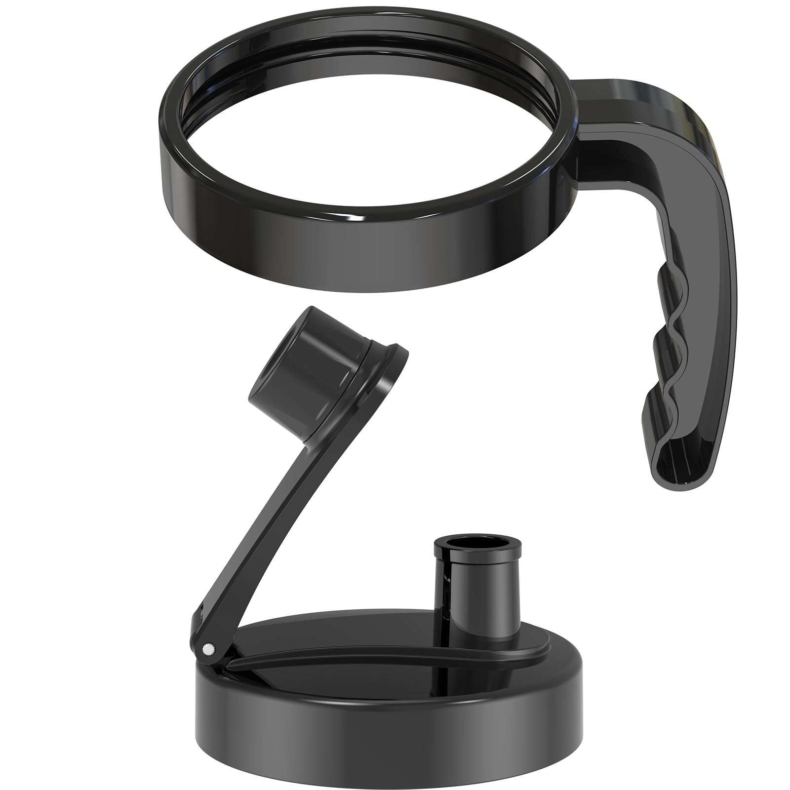 Handle and lid for TOPZEE 23.6OZ blender cup,18.6OZ blender cup,11.8OZ blender cup, BPA Free Cup Holder 1