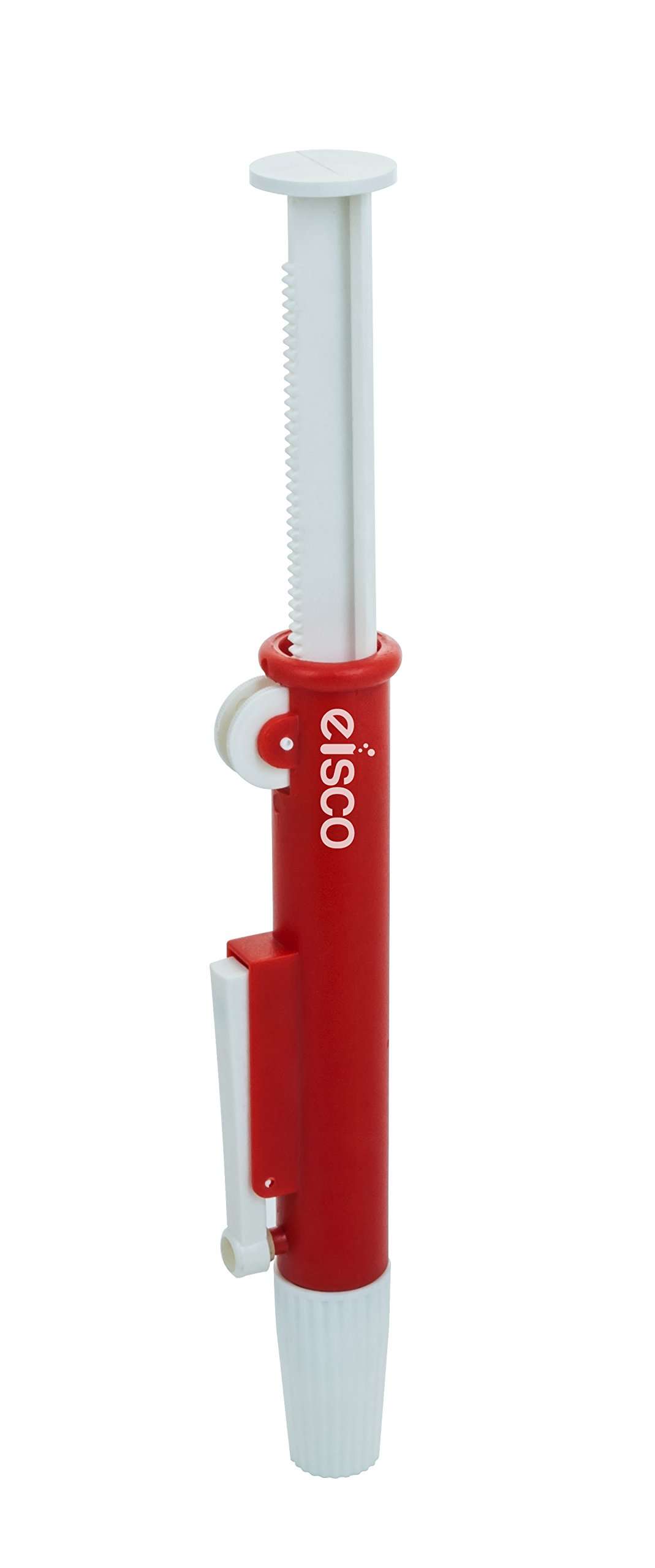 EISCO Pipette Pump - 25 ml Pipette Pump - Fast Release & Precise Liquid Dispensing with Knurled Thumb Wheel, Zip Quick Emptying, Ideal for Lab and Educational Use 2