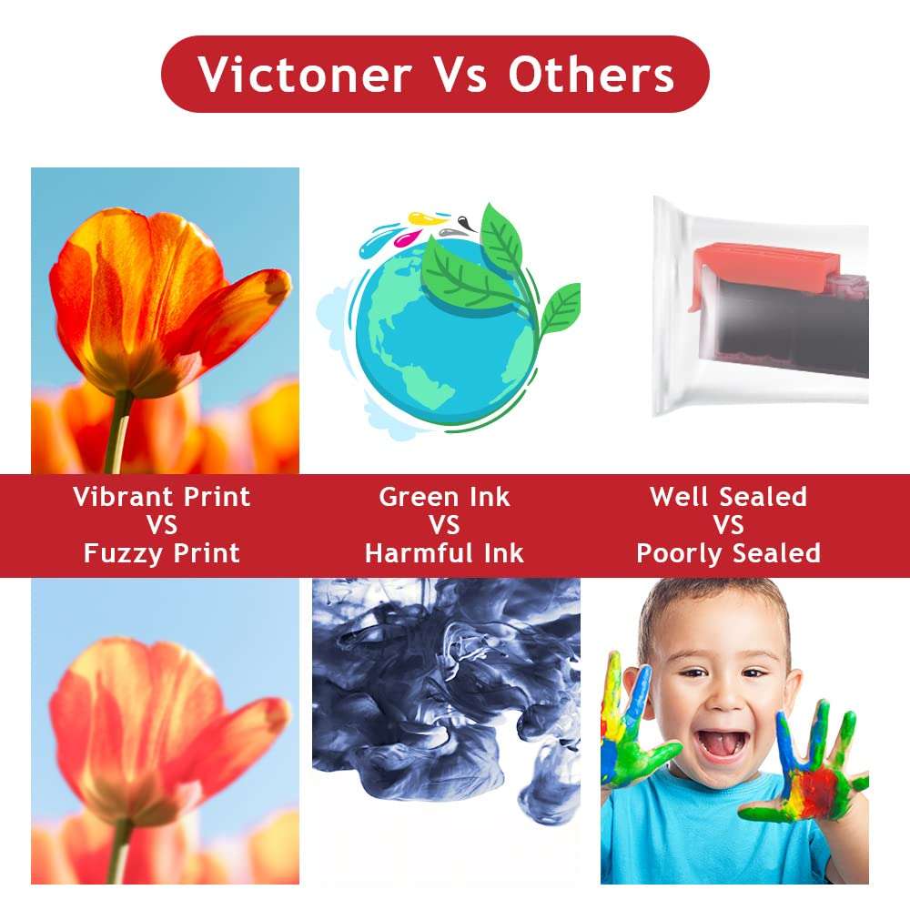 PGI-280 XXL/CLI-281XXL Compatible Ink Cartridges Replacement for Canon 280 281 Ink Cartridges PGI-280XXL CLI-281XXL Ink Canon PIXMA TR8520 TR8620 TS6120 TS6320 TS8220 TS8320 TS9120 Printer (5 Pack) 6