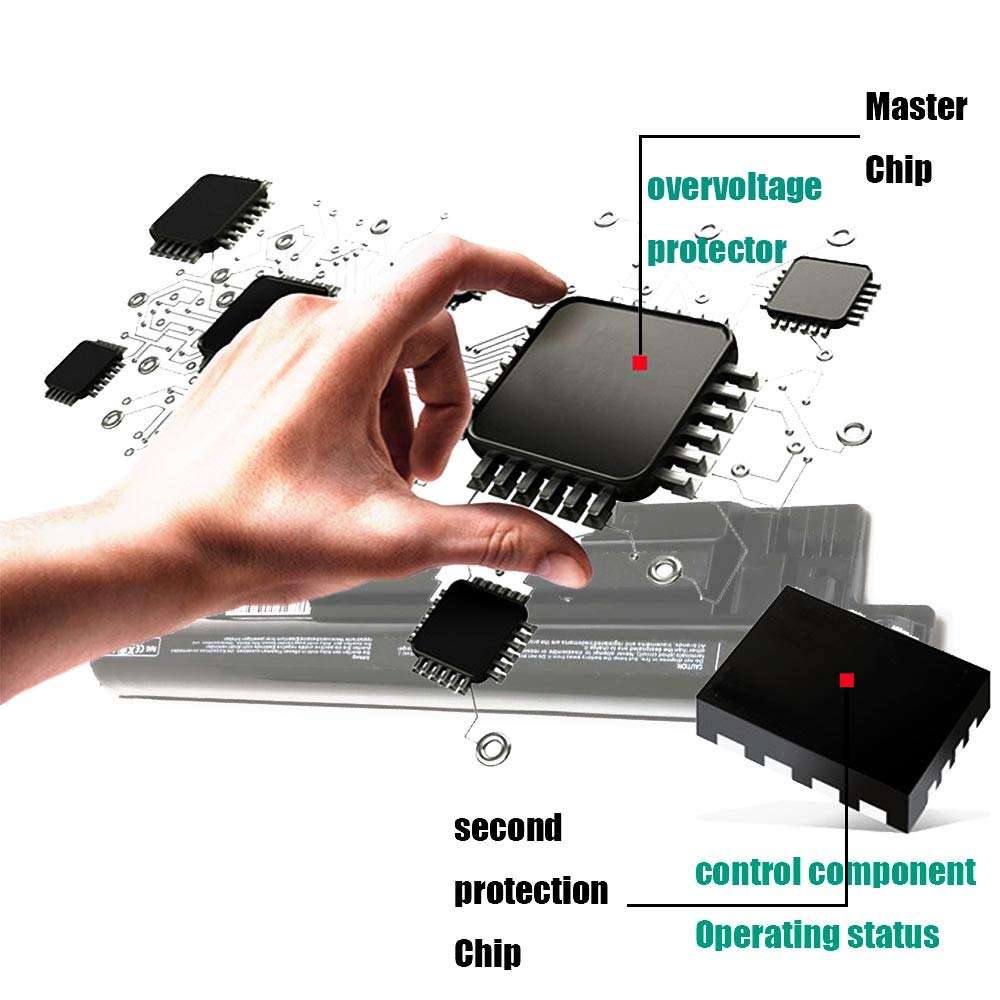 Yenyoh New MR90Y XCMRD 11.1V 65WH Laptop Battery Replacement for Dell Inspiron 17R 5737 5721 17 5748 3721 15R 5537 5521 14R 5437 14 7447 3421 Dell Latitude 3540 3440 Spare P/N 0MF69 6HY59 XRDW2 6