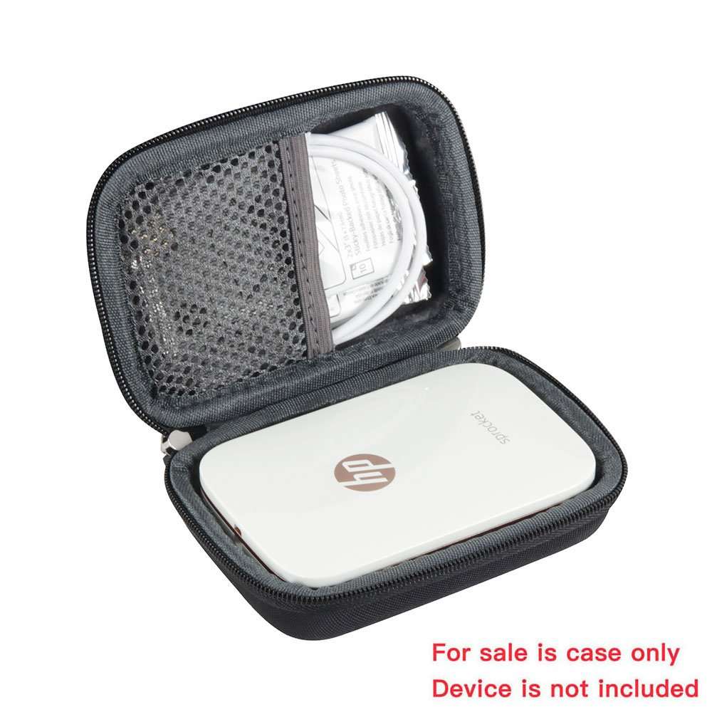 Hermitshell Hard EVA Travel Case for HP Sprocket Portable Photo Printer (Black) 2
