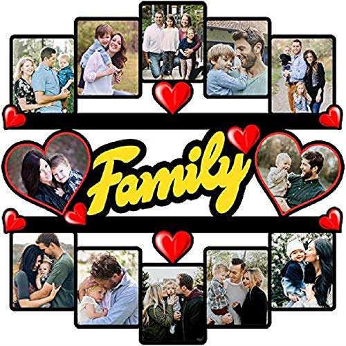 Agarwal Digital Printers Customized Wood Photo Frame (18 x 12 Inches, Multicolor)-03 1