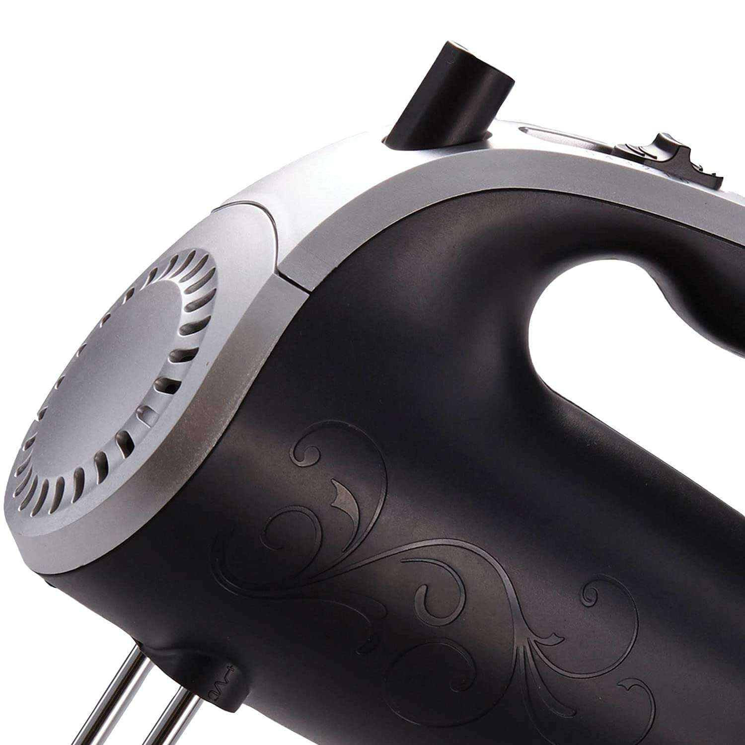 Brentwood Electric Hand Mixer Lightweight 5-Speed, Black 5