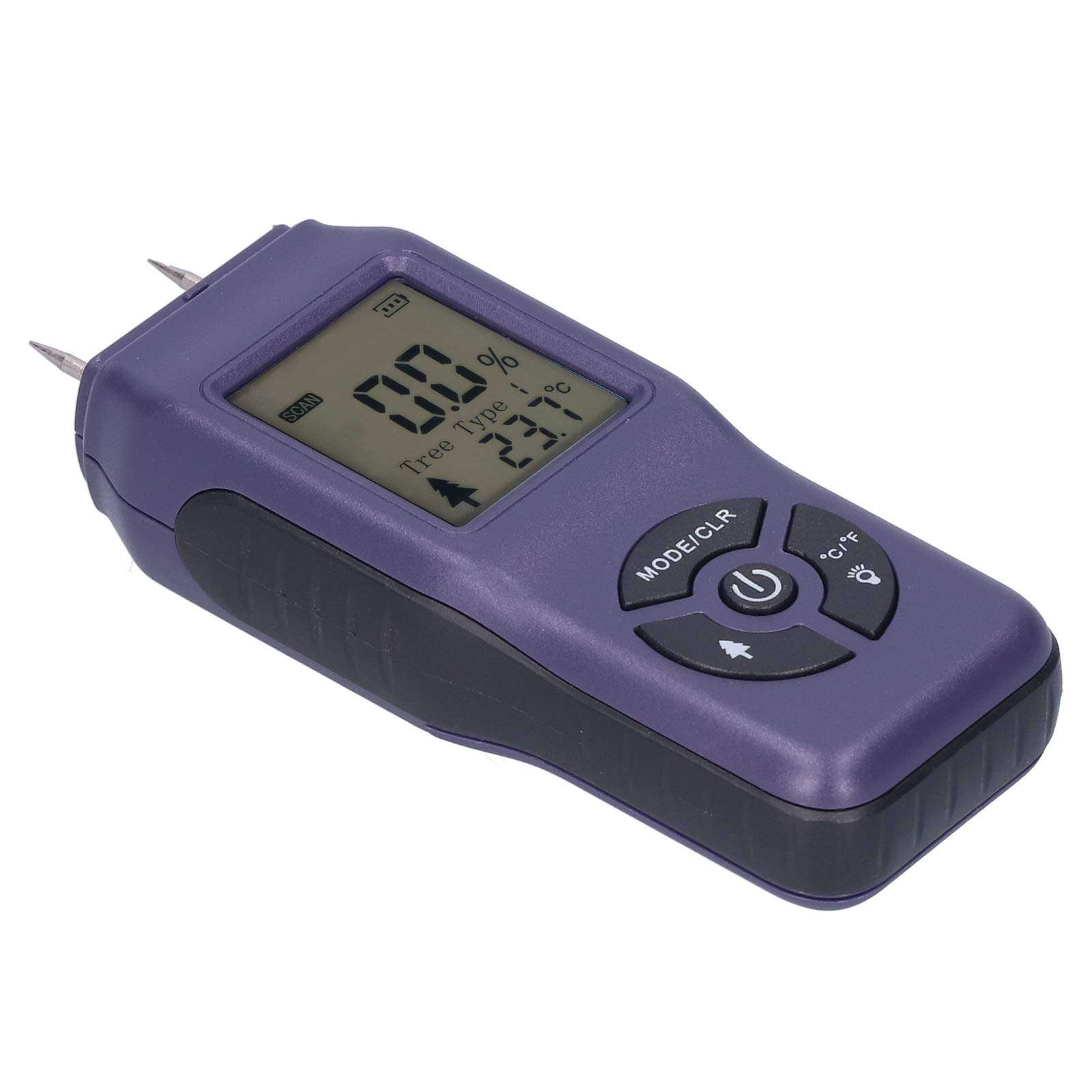Wood Moisture Tester, Moisture Detector, Quickly Timber Moisture Meter, for Measure Wood Contractors(purple) 1