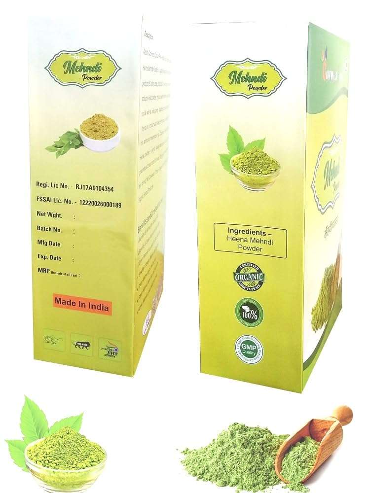 Cowwal’s Group Heena Mehndi Powder 500 Gm Pack of 5 3