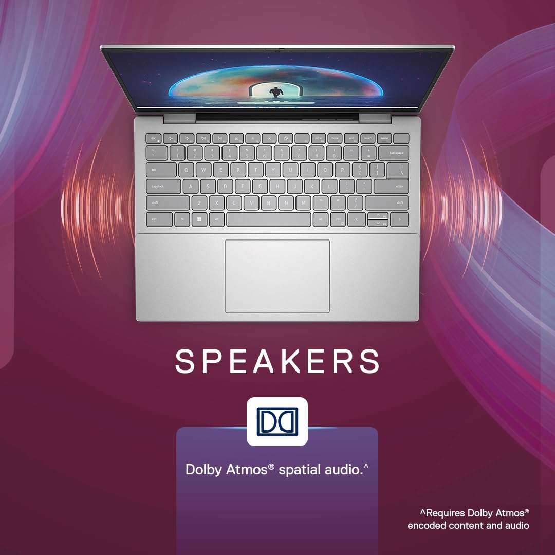 Dell Inspiron 5430 13th Gen Laptop, Intel Core i5-1335U Processor/16GB/ 512GB SSD/14.0" (35.56cm) FHD+/Backlit KB + FPR/Win 11 + MSO'2/McAfee 15 Months/Silver/Thunderbolt 4.0 ​Port/Thin & Light-1.59kg 3