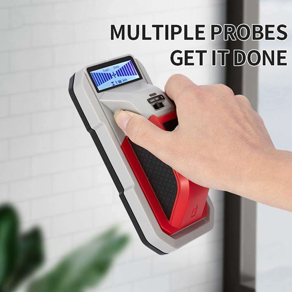 TSWEET Stud Finder Wall Scanner - 3 in 1 Stud Detector Detector Beam Finder Wall Detector Sensor Center Search, for Wood AC Wire Metal Stud Cable Joist Detection 2
