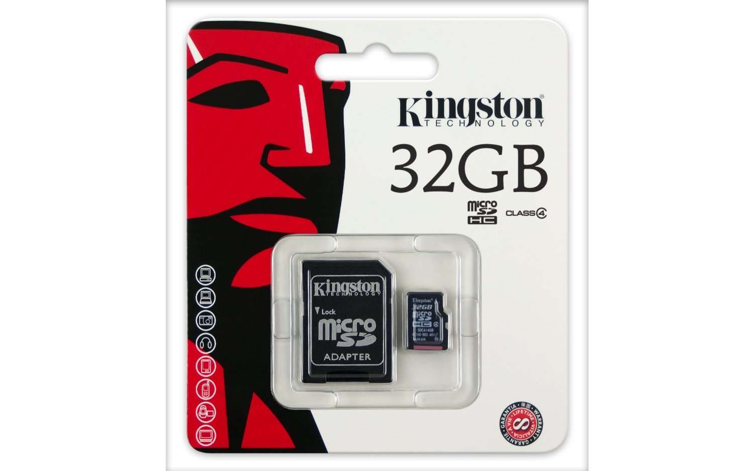 Professional Kingston 32GB MicroSDHC Card for Emporia TALKcomfort Smartphone with custom formatting and Standard SD Acapter. (Class 4) 5