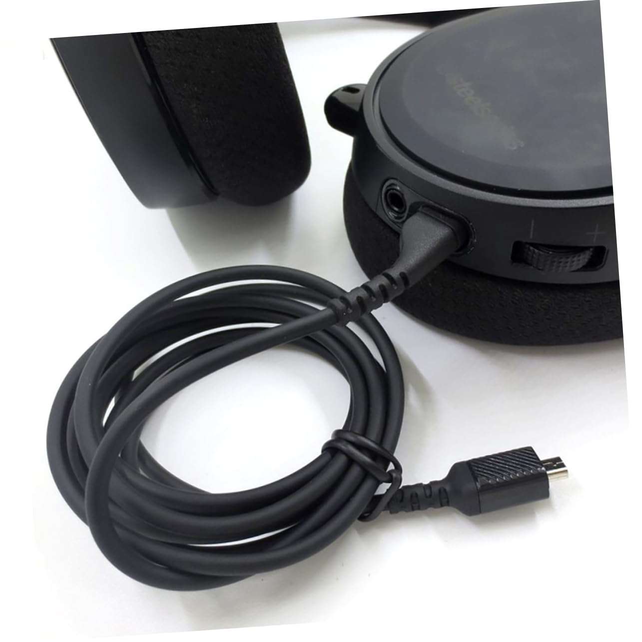 KONTONTY 1 Set Audio Conversion Cable USB Headphones Sound Connection Cable USB Headphone Adapter Headphone Sound Cable Headset Audio Cable Adapter Head Phones USB Sound Adapter PVC Black 5