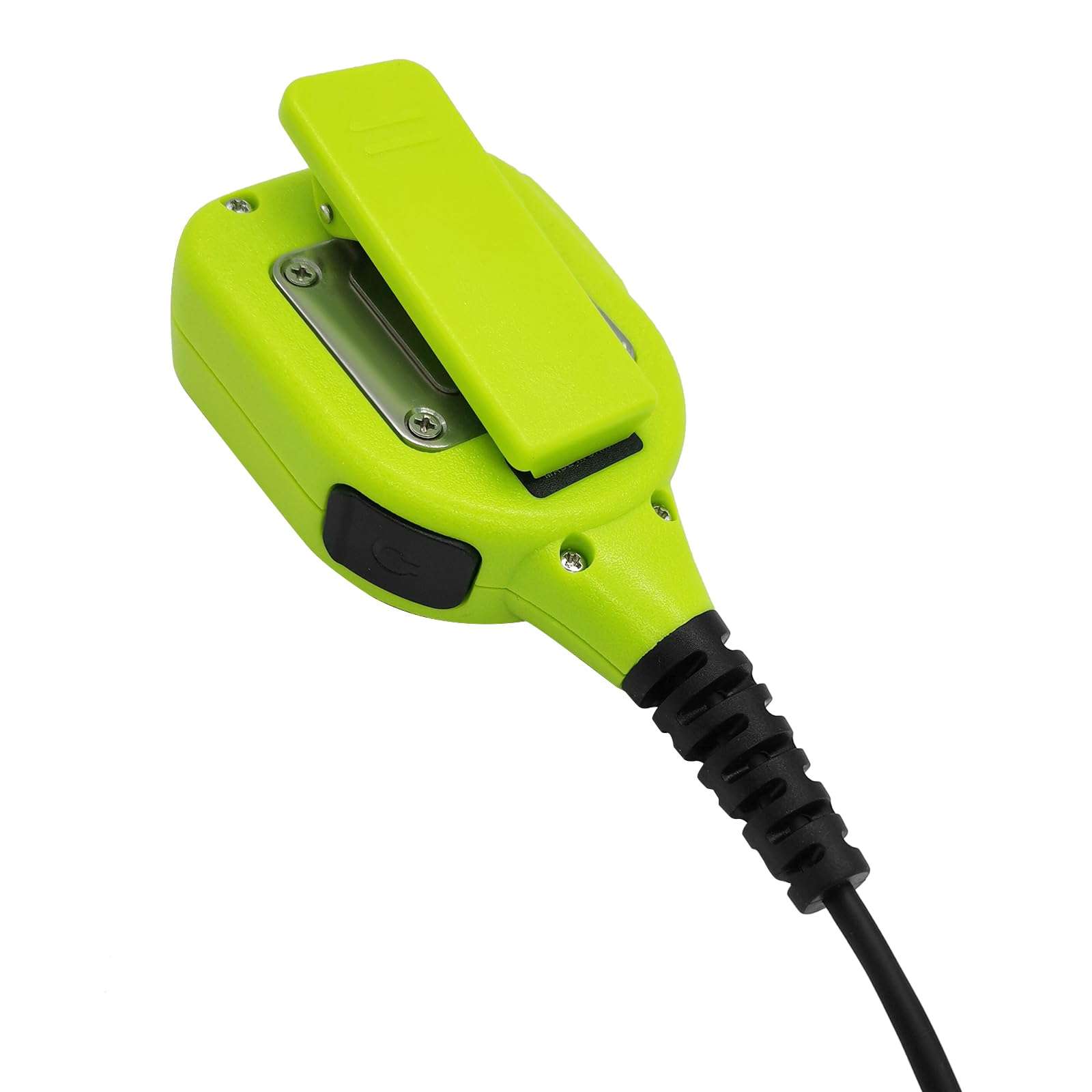 HELETUL 1 Pin 3.5mm Thread IP54 Waterproof Shoulder Speaker Mic for Yaesu Vertex VX-6 VX-6R VX-7R VX-170 FT-270 FT-270 HX210 HX270 HX400 HX750S HX870 HX890 Handheld Walkie Talkie Microphone (Green) 5