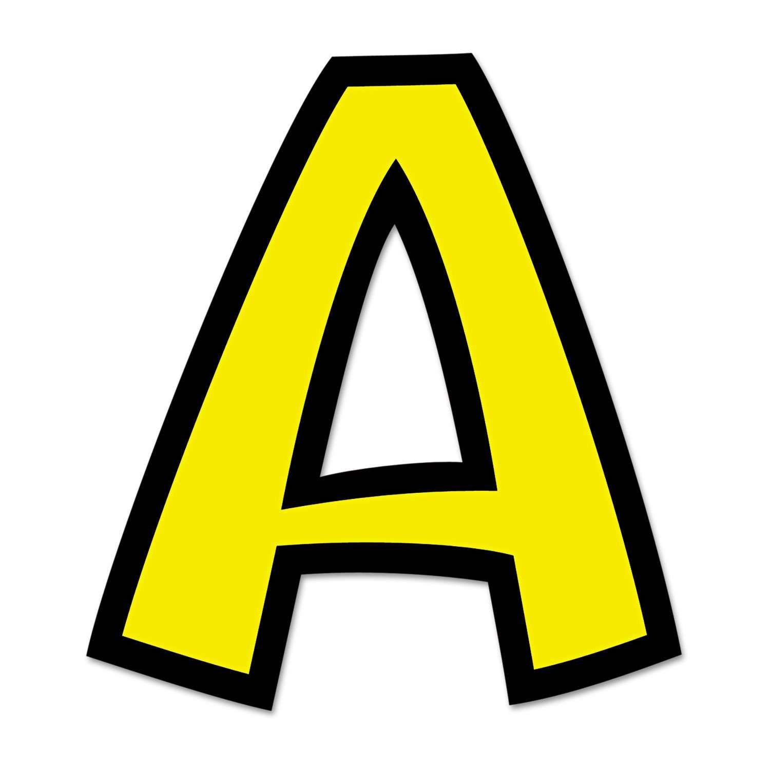 Trend Enterprises Playful Uppercase/Lowercase Ready Letter, Yellow 216 per Pack (T-79743) 4