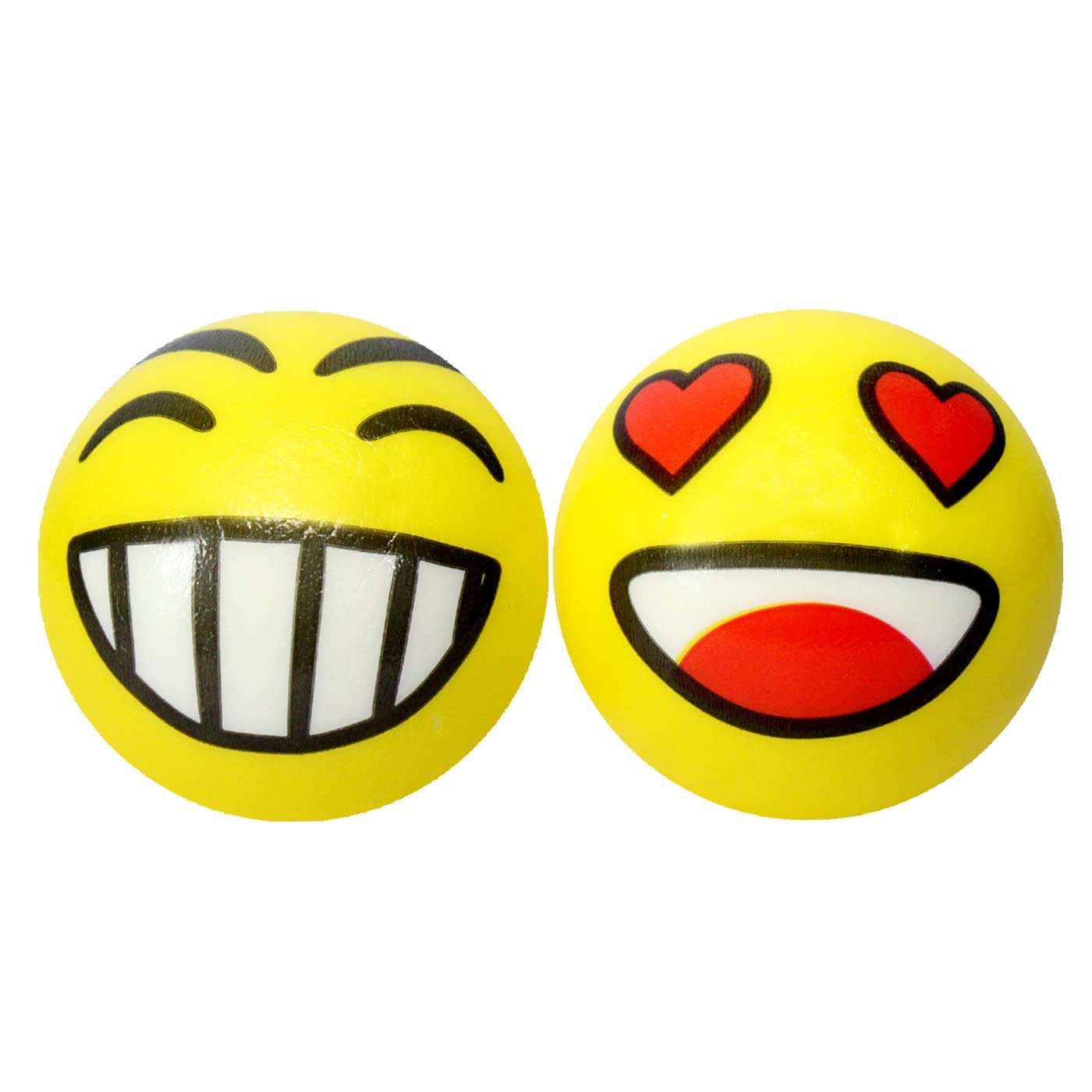 Raaya Emoji Stress Balls Slime Ball Squishy Stress Ball Toys for Anxiety Relief for Kids and Adults (Multicolor) (Set of 2)