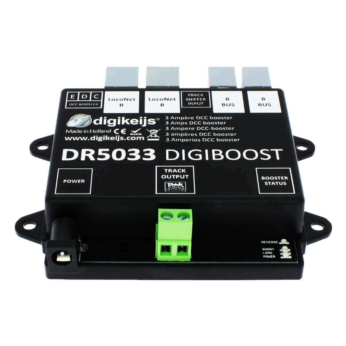 Digikeijs DR5033-ADJ DCC 3 Amp Booster ~ Works with All Brands 6