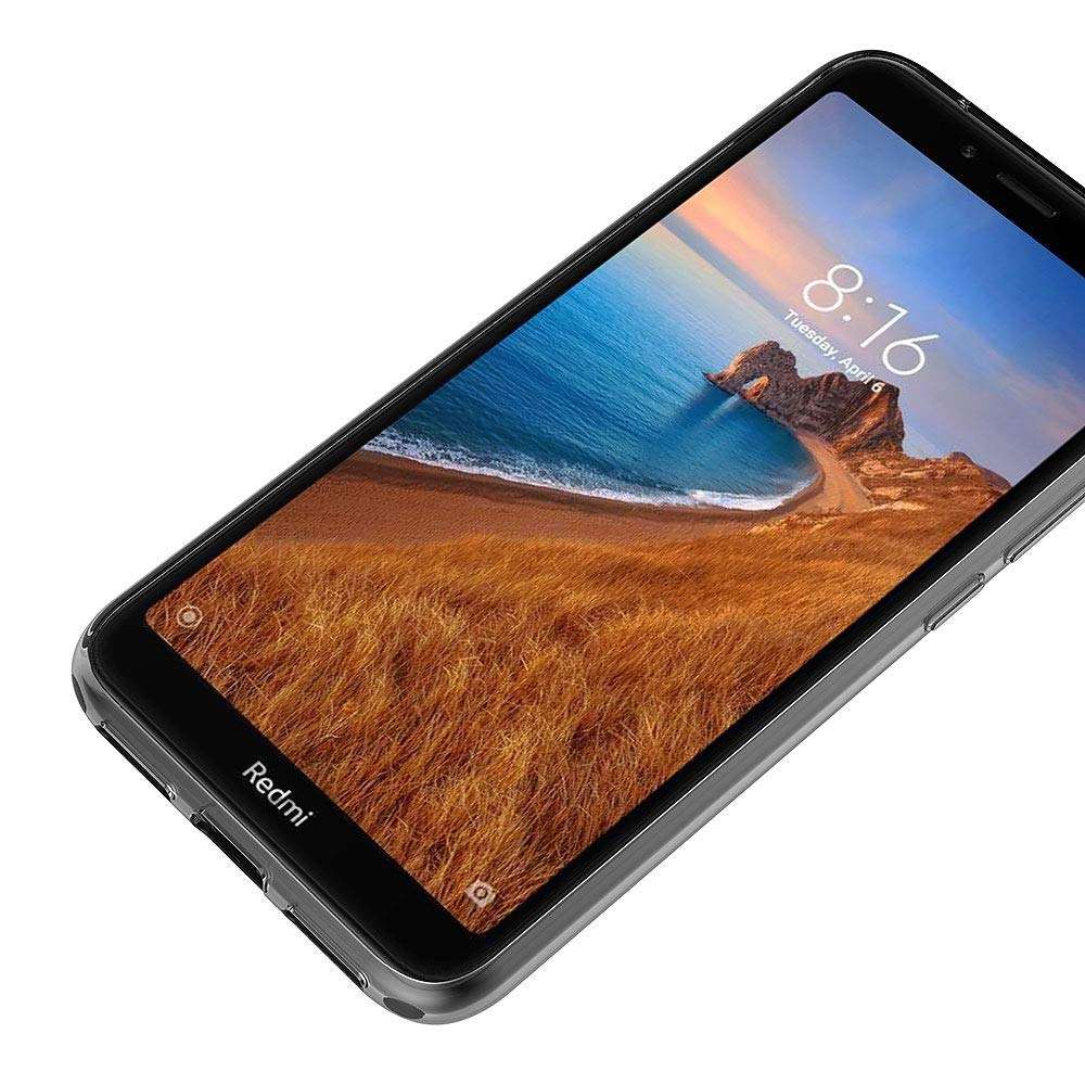 MaiJin Case for Xiaomi Redmi 7A (5.45 inch) Soft TPU Rubber Gel Bumper Transparent Back Cover 5