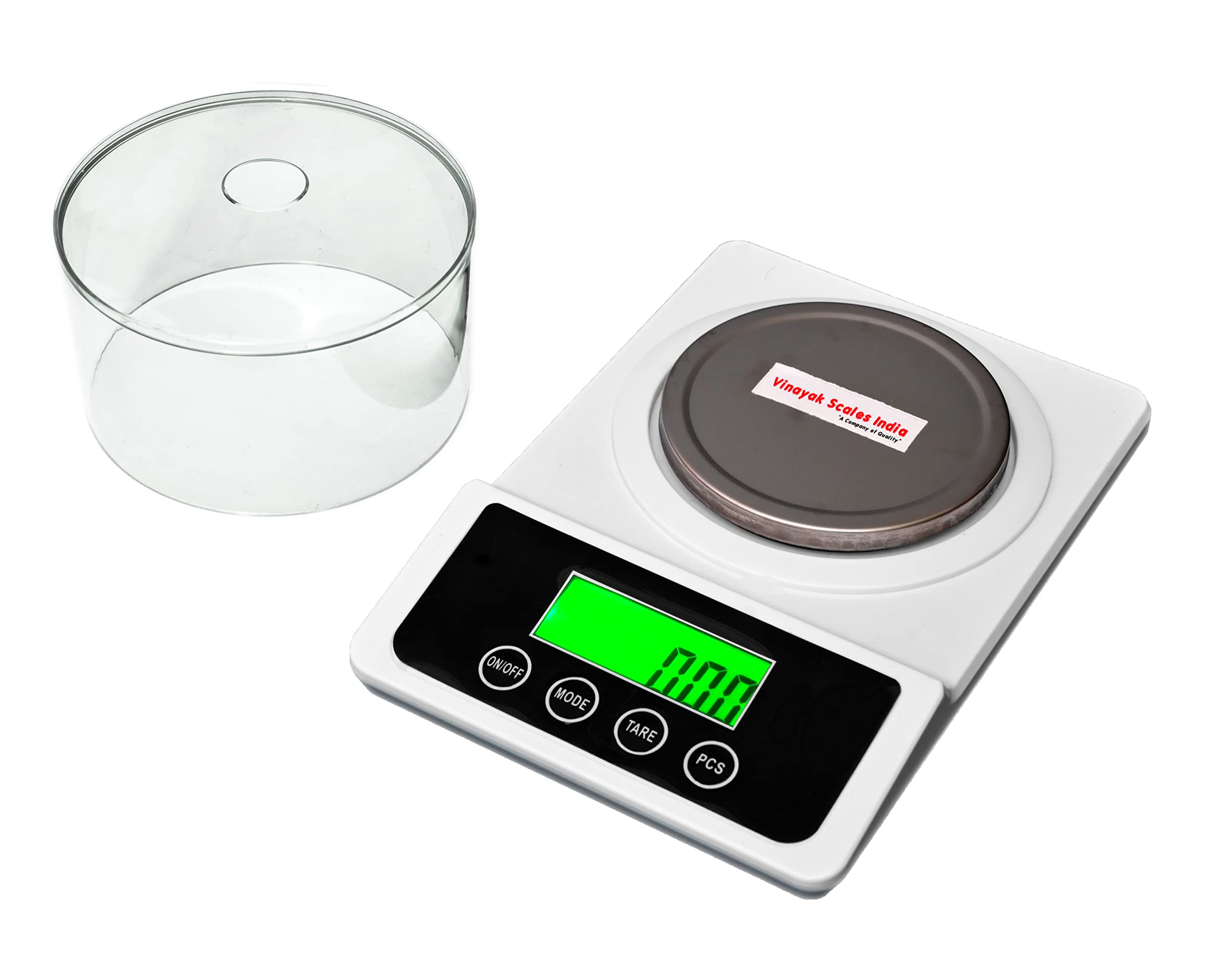 Vinayak Scales India Vinayak Scales High-Accuracy 500G X 10Mg(0.01G) Jewellery Weighing Scale With Windshield. Analytical Balance For Labs & Jewelry Shops.,Black 1