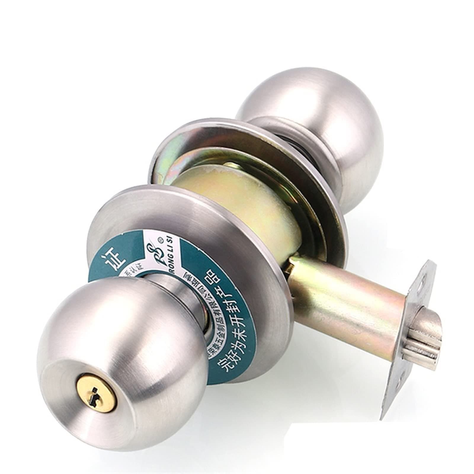 NHOSS Handle Door Lock with Spring Bolt for Bathroom Bedroom Office Women Bag Shop Wooden Door Hardware 1Pcs 1