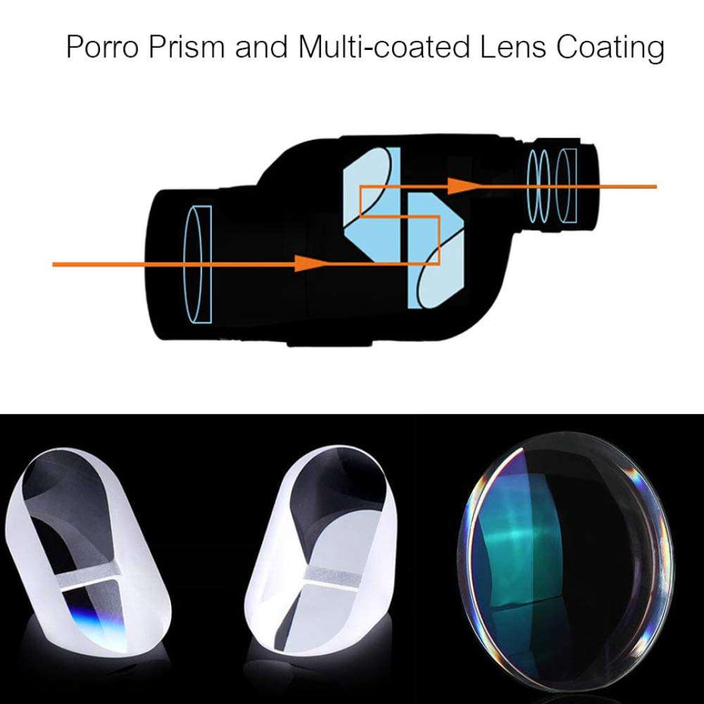 LSN Monocular 13x50 High Power Binoculars,Waterproof Telescope,for Hiking Camping Watch The Game and Tourism Etc a/A/As Shown 5