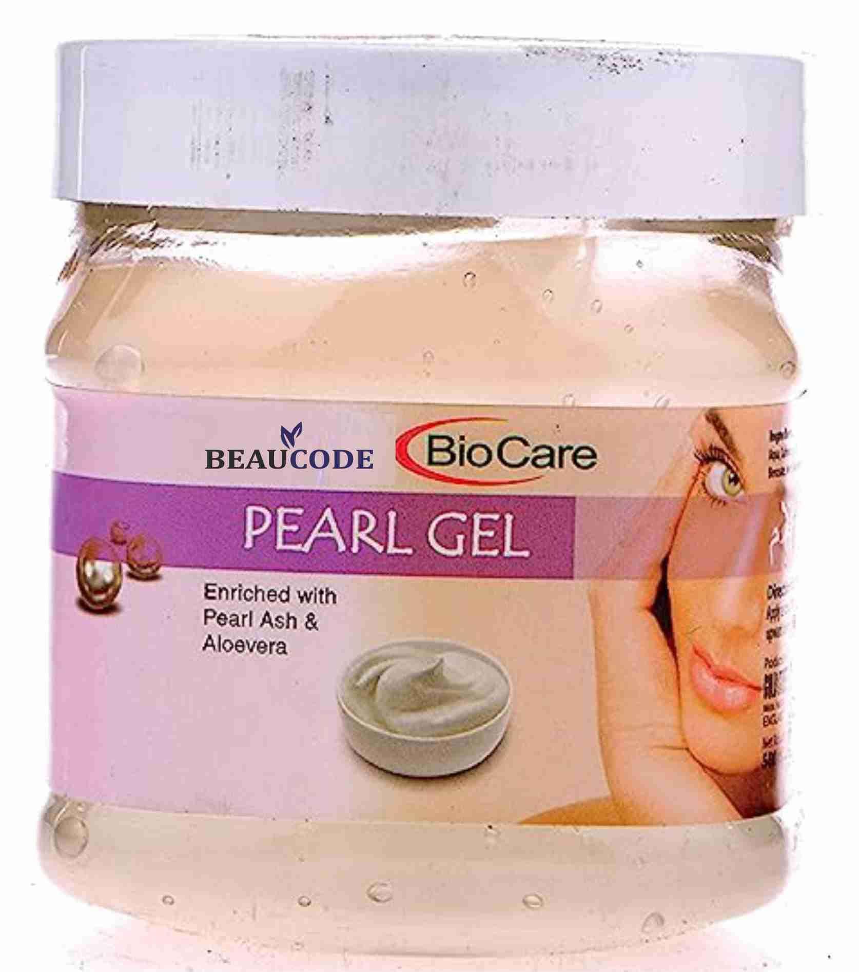 Beaucode BioCare Pearl Face Gel 250gm (Pack of 1) For Women & Men For All Skin Types No Paraben||No SLS|| No Sulphate & Cruelty Free 1