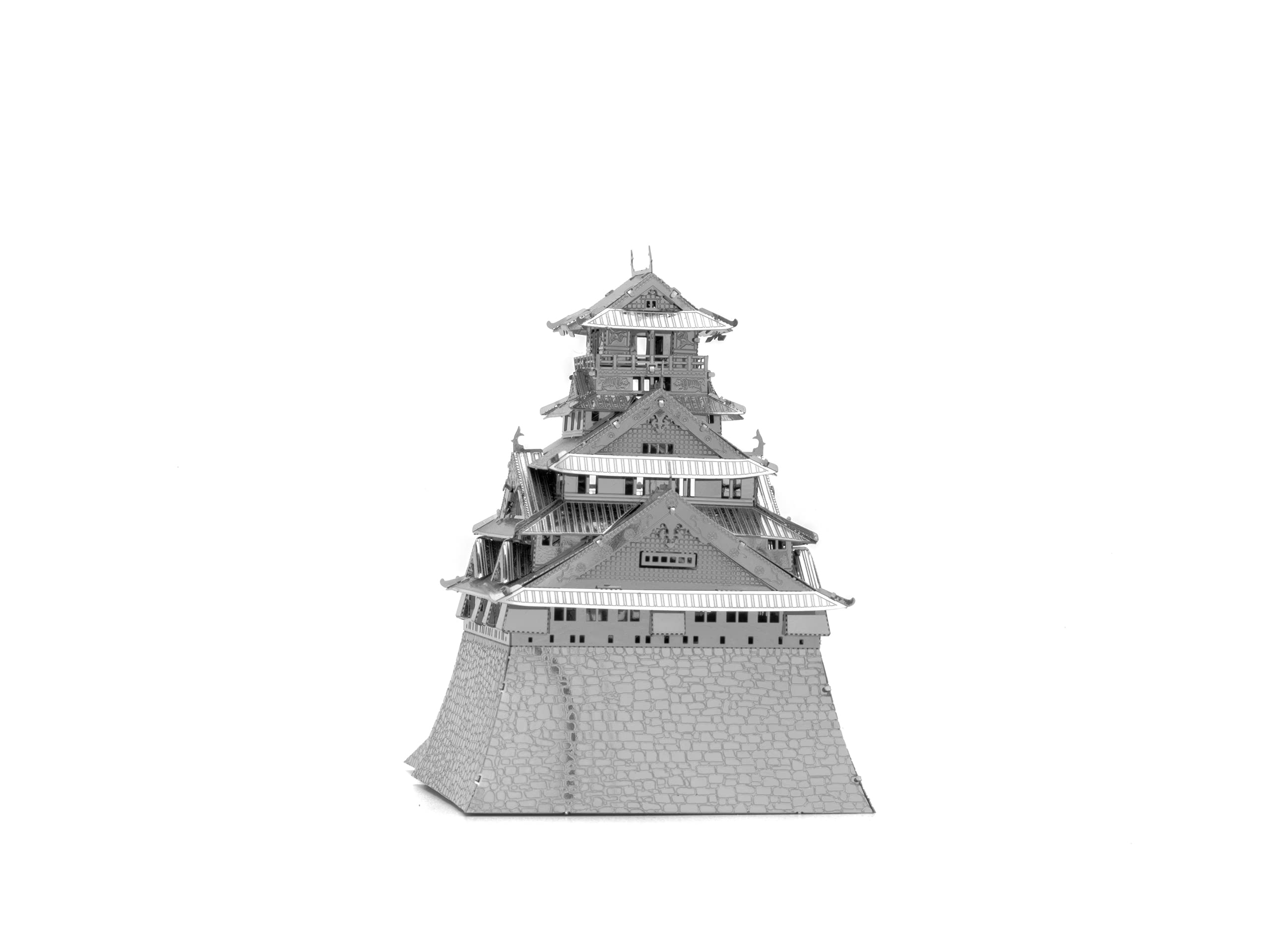 Fascinations Metal Earth Premium Series Osaka Castle 3D Metal Model Kit 3