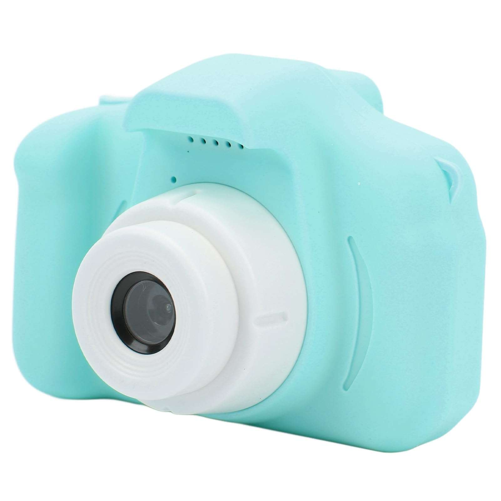 Kids Digital Video Camera, Clear Picture Kids Camera Auto Focus Wear Resistant with Microphone for Selfie for Child (Green) 3