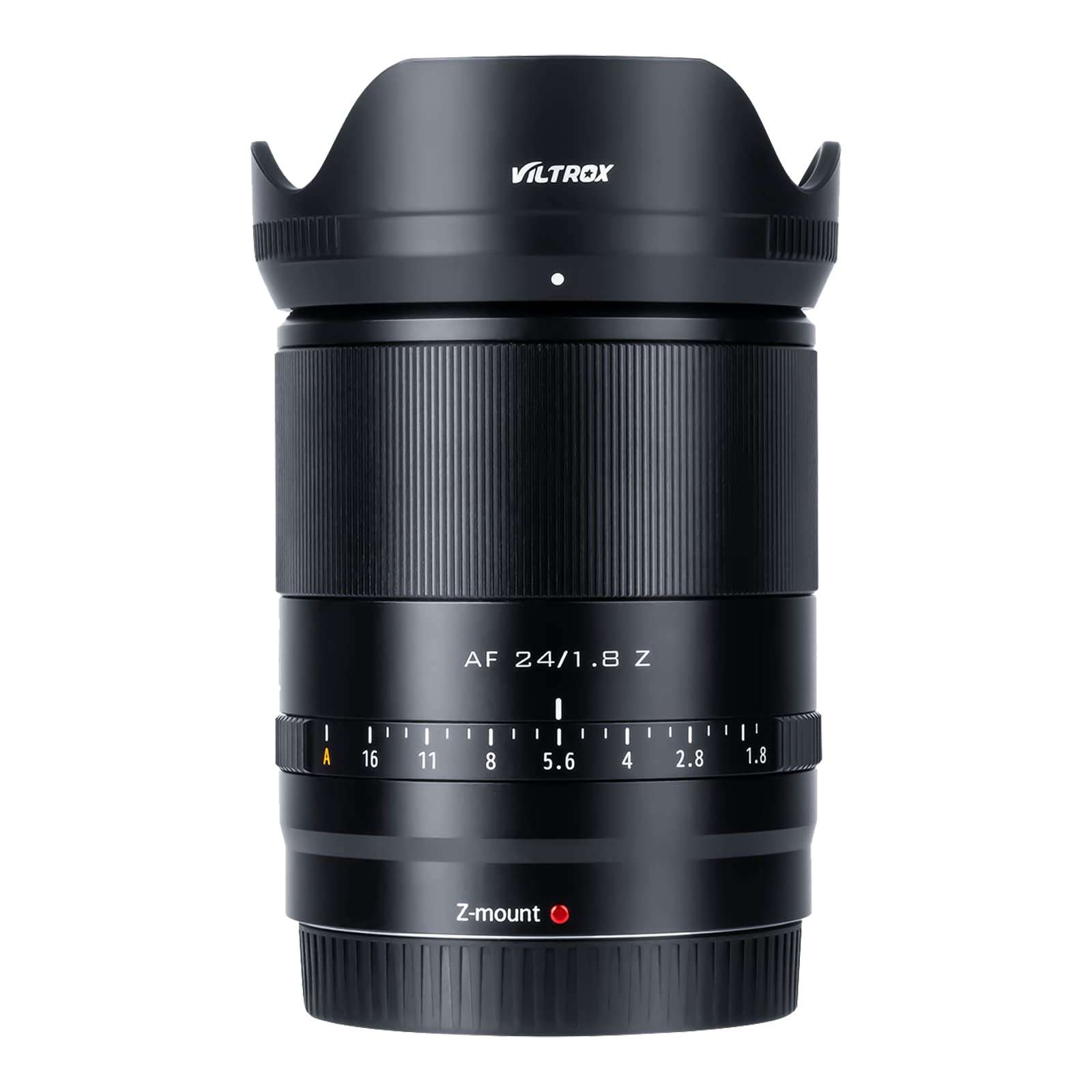 VILTROX 24mm F1.8 Z Mount Lens, Auto Focus Full-Frame Wide Angle Prime Lens Compatible with Nikon Z Mount Camera Z5 Z50 Z6 Z6II Z7 Z7II Zfc 1