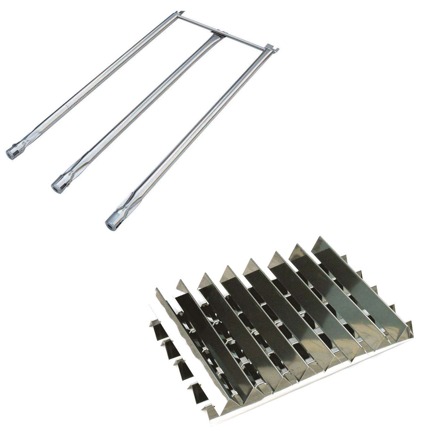 Htanch SG538(13-Pack) SG506 for Weber Genesis I - IV and Weber Genesis 1000, 5500 Genesis 1300, Genesis 2000, Genesis 2300, Genesis 3300, Genesis 3500,5000 Platinum I & II Flavorizer Bars and Burner 1