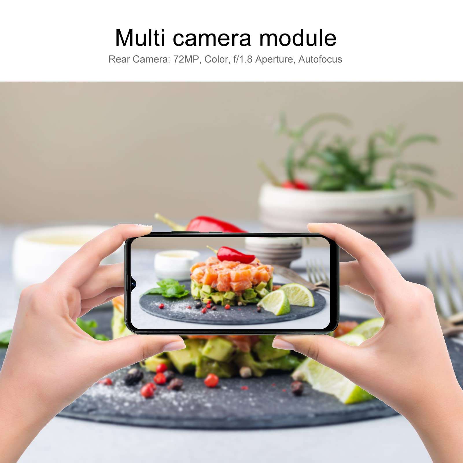 Zyyini S22 Ultra Smartphone, Unlocked Cell Phone with HD Screen, 16GB 64GB, Dual Card Dual Standby Support Face Recognition, Mobile Phone for Android 11 (Green) 4