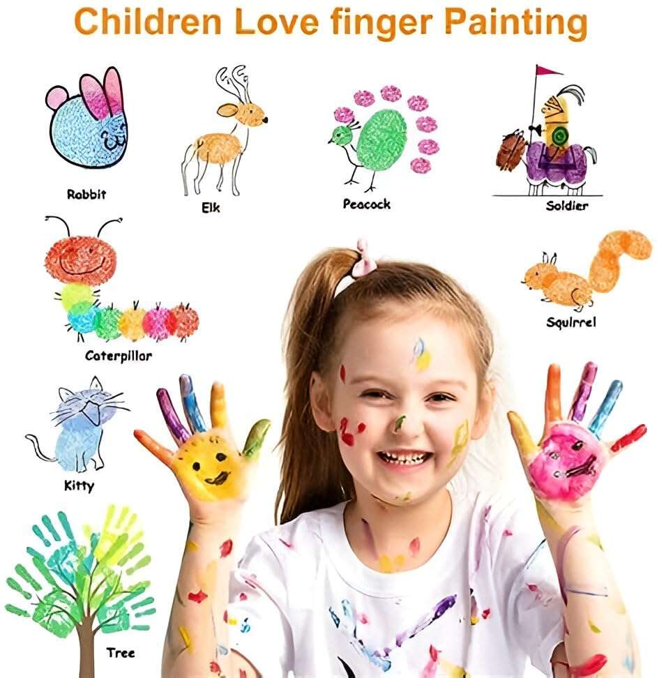 VINTAGER Stamp Pads, Craft Ink Pad Stamps for Rubber Stamps, Paper, Scrapbooking, Wood Fabric, Best Gift for Kids (Pack of 12) 6