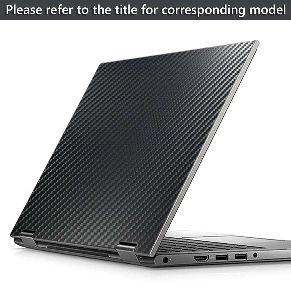 Puccy 2 Pack Back Protector Film, compatible with Wortmann Terra Mobile 1516A 15.6" Laptop Black Carbon Fiber Guard Cover Skin （ Not Tempered Glass Front Screen Protectors ） 6