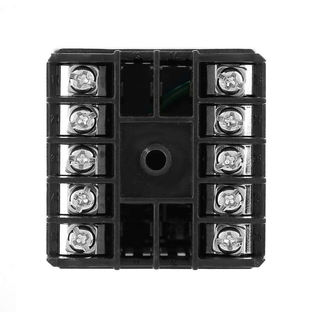 BINGFANG-W Indicators Temperature Controller, Sturdy Durable Digital Temperature & Humidity Controller Thermostat with Relay Output -19.9℃~80.0℃ 0.0~99.9％RH Relays 6