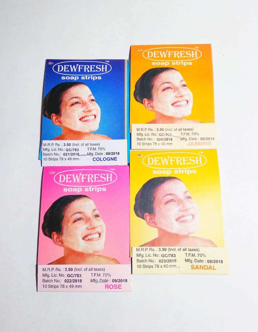 Sns Natural Paper Soap Strips For Hand Wash (10 Packs Of 5 Bundles) 5