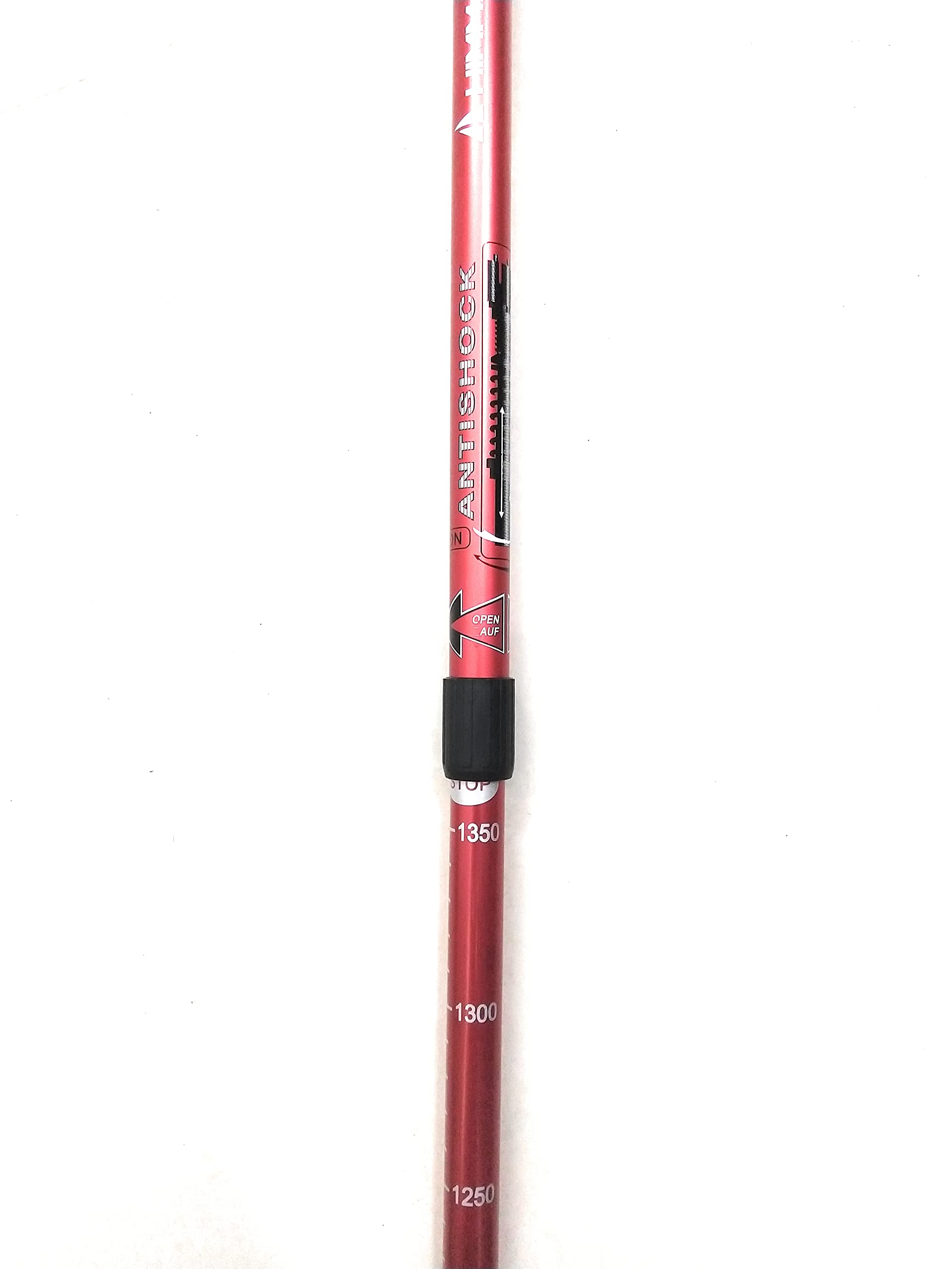 ADD GEAR Carbonlite Ultrastrong Trekking Pole 7075 Aerospace Aluminum Foldable 135 cm Anti-Shock EVA Foam Handle Hiking Walking Sticks All Terrain Alpenstock Mountaineering Trekking Pole (Red)(1 pc) 3