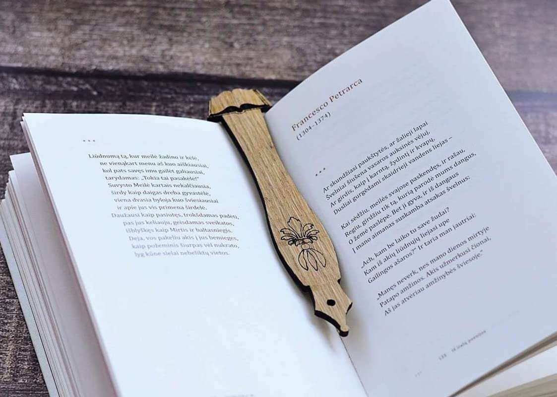 Style Works Personalized Custom Wooden Handmade Book Bookmark for Books 3