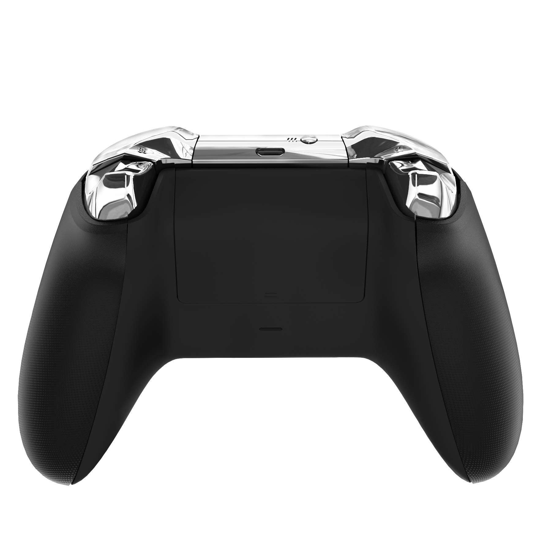 eXtremeRate LB RB LT RT Bumpers Triggers D-Pad ABXY Start Back Sync Buttons, Chrome Silver Full Set Buttons Repair Kits with Tools for Xbox One S & Xbox One X Controller (Model 1708) 6