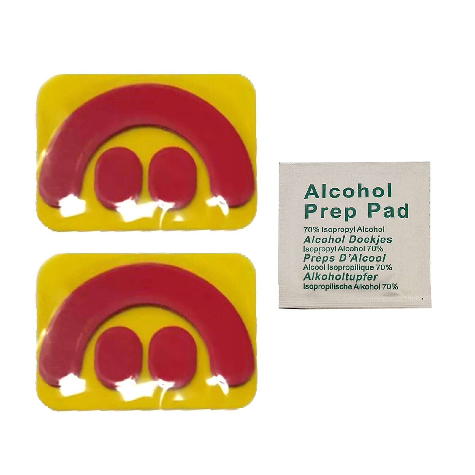 KAHDGSS 2Pack Professional Mouse Skates Stickers Mouse Feet Pad Glides Replacement For Rival 3 Mouse 1