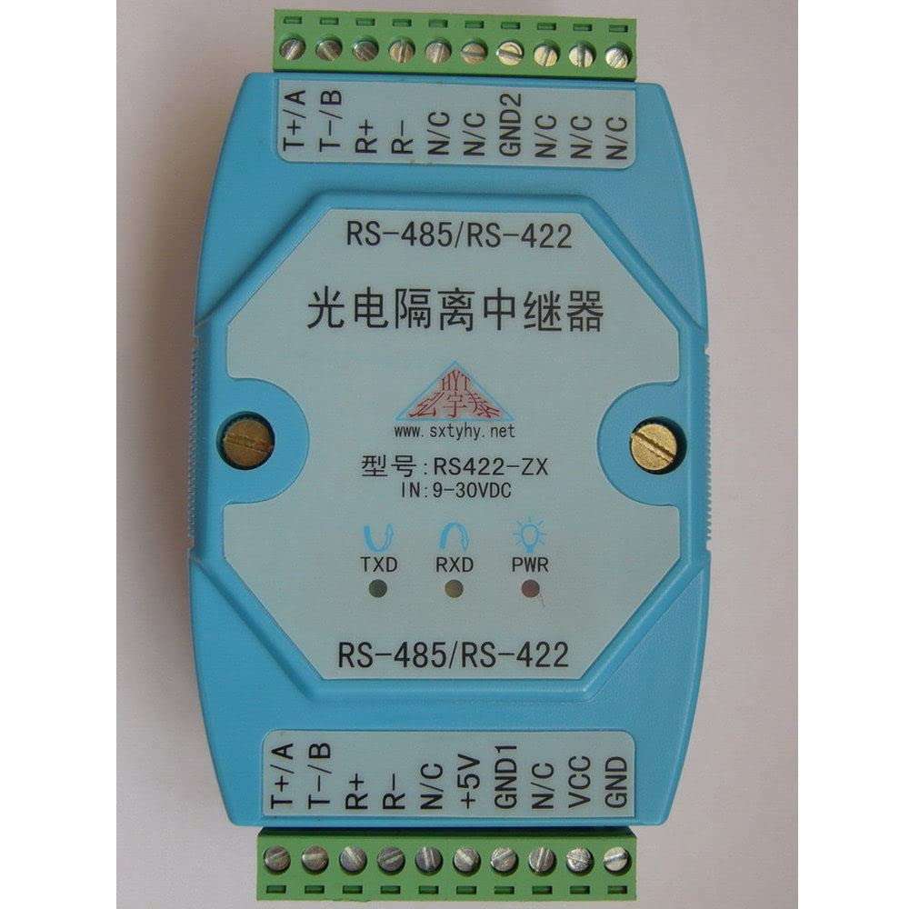 Industrial Grade RS485 RS422 Repeater Optical Isolated Data Converter Signal Amplifier DIN Installation ADAM Module
