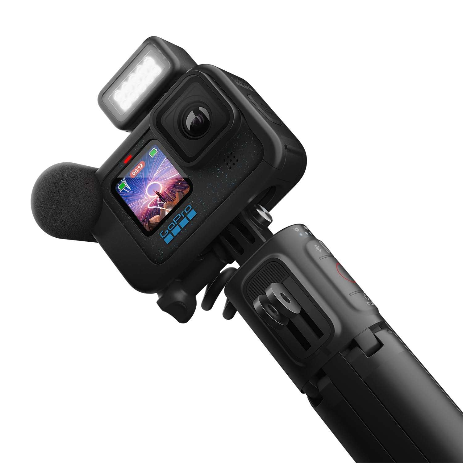 GoPro HERO12 Black Creator Edition - Includes HERO12 Black , Volta (Battery Grip, Tripod, Remote), Media Mod, Light Mod, Enduro Battery, and Carrying Case 2