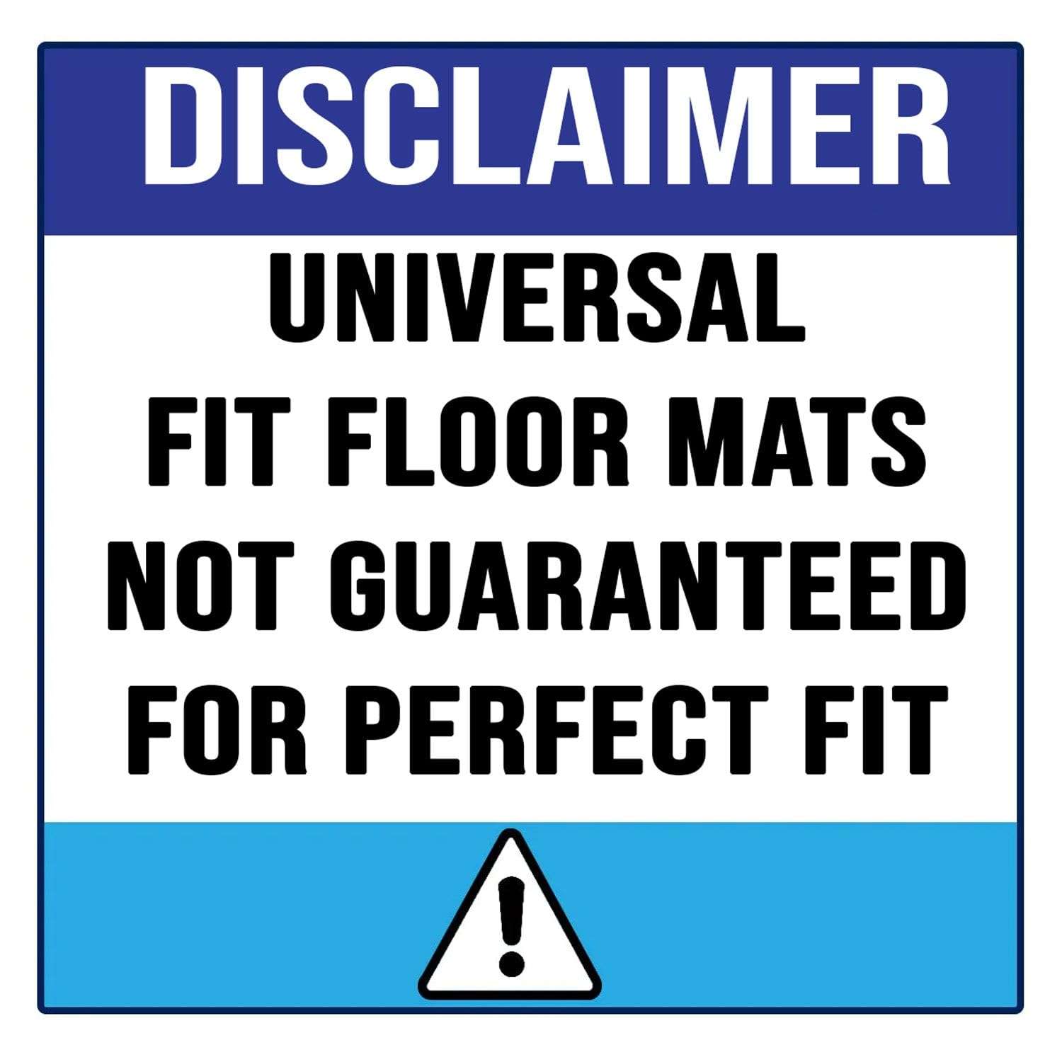 KINGSWAY 3G PVC Rubber Car Foot Mats Compatible with Hyundai I20 (Year 2020 Onwards), Universal Size Floor Mat, Complete Set of 5 Pcs, Waterproof and Washable, Beige Color 6