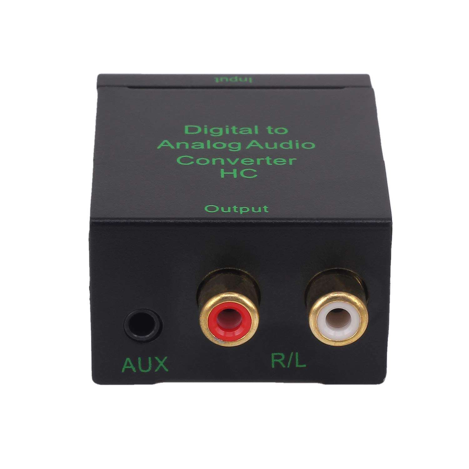 Yeebline Digital to Analog Audio Converter, DAC SPDIF Toslink Coaxial to Analog Stereo Audio L/R Adapter with 3.5mm Jack Converter for PS4 HDTV with Optical Cable & USB Power Cord (DAC Converter) 6