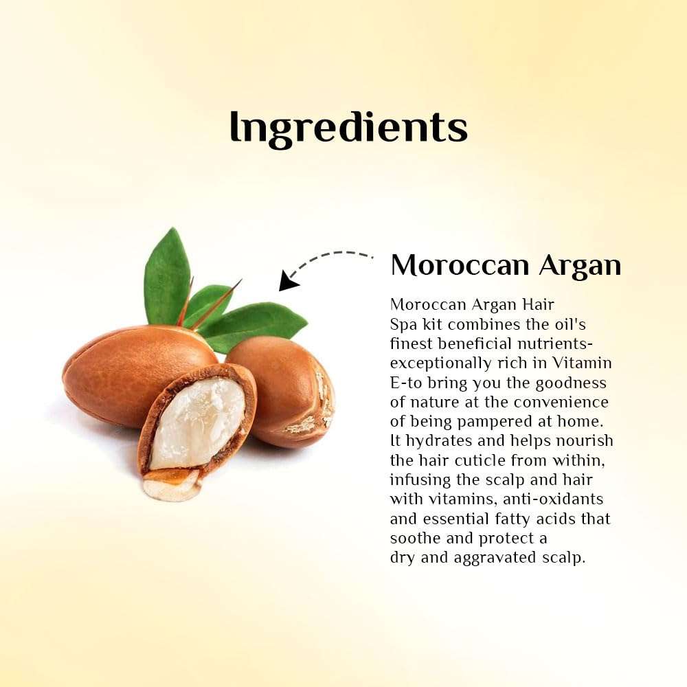 Richfeel Moroccan Argan Hair Mask | Reparative Deep Conditioning | Strengthens Hair |Treats Hair Fall & Damage| 100 g (Pack of 2) 5