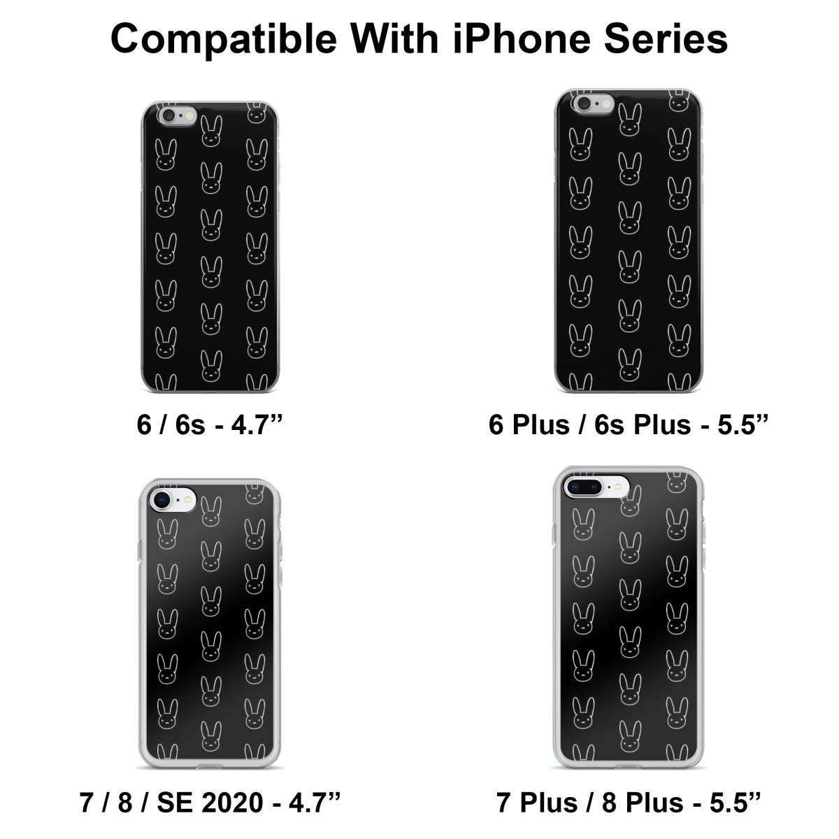 Cedahar Phone Case Bad Bunny Compatible with iPhone 11 Accessories Shock Absorption 2