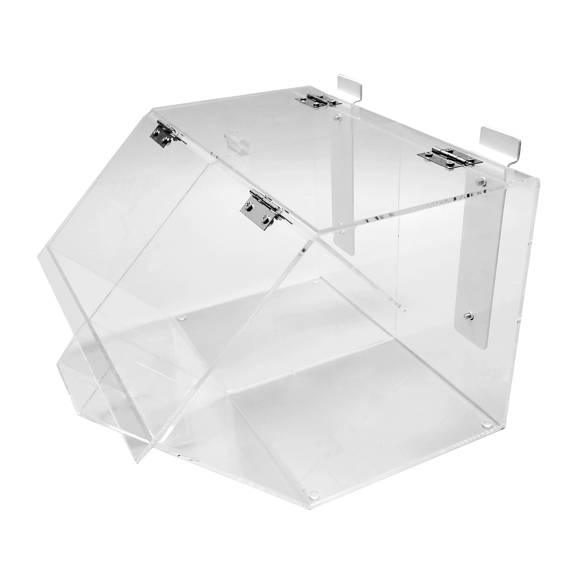 FixtureDisplays® Plaxiglass Candy Bin Acrylic Candy Dispenser Clear Transparent Treats Display 100868 4