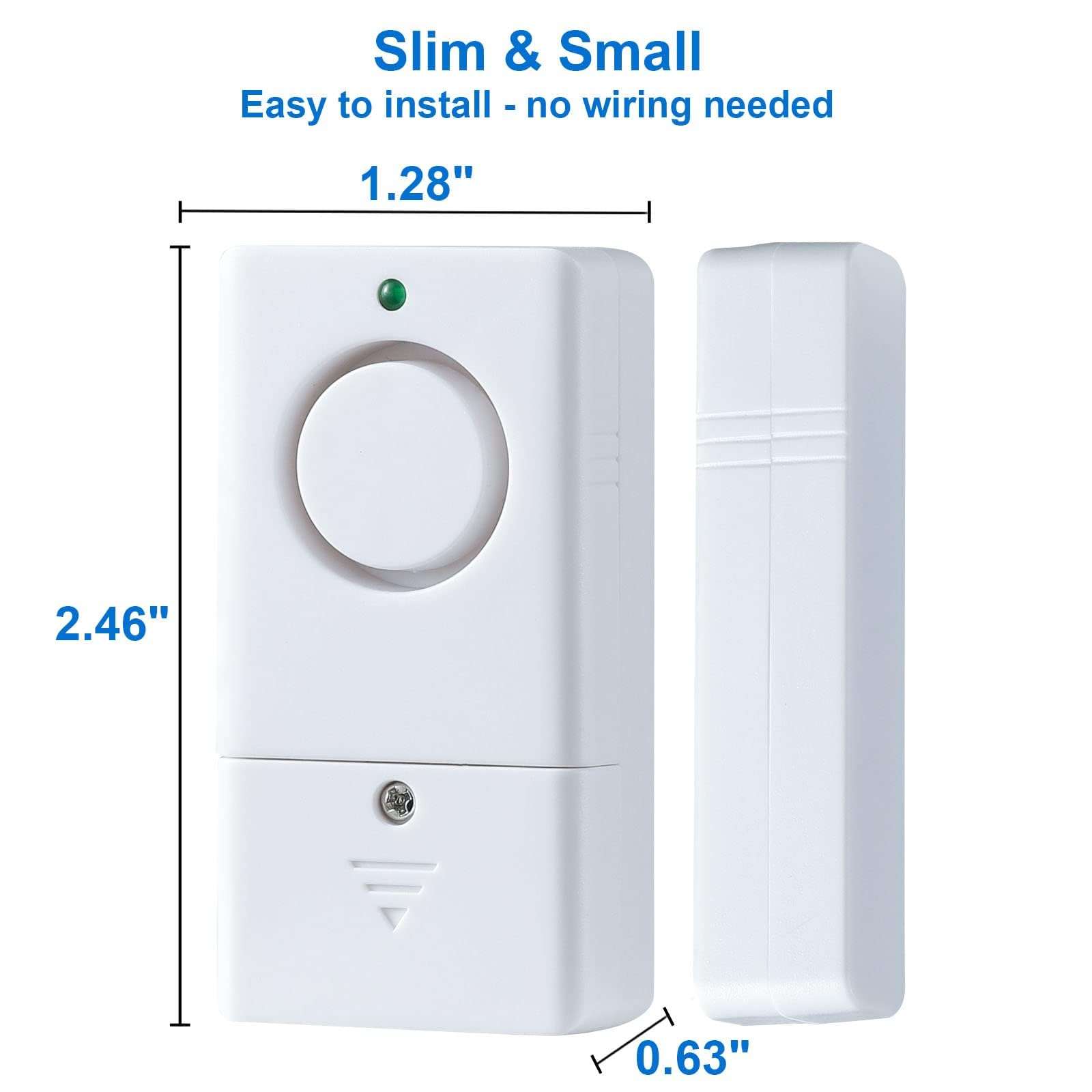 Window Door Alarm for Kids Personal Home Security Alarms with Chime for House, RV, Office, Business Safe 3