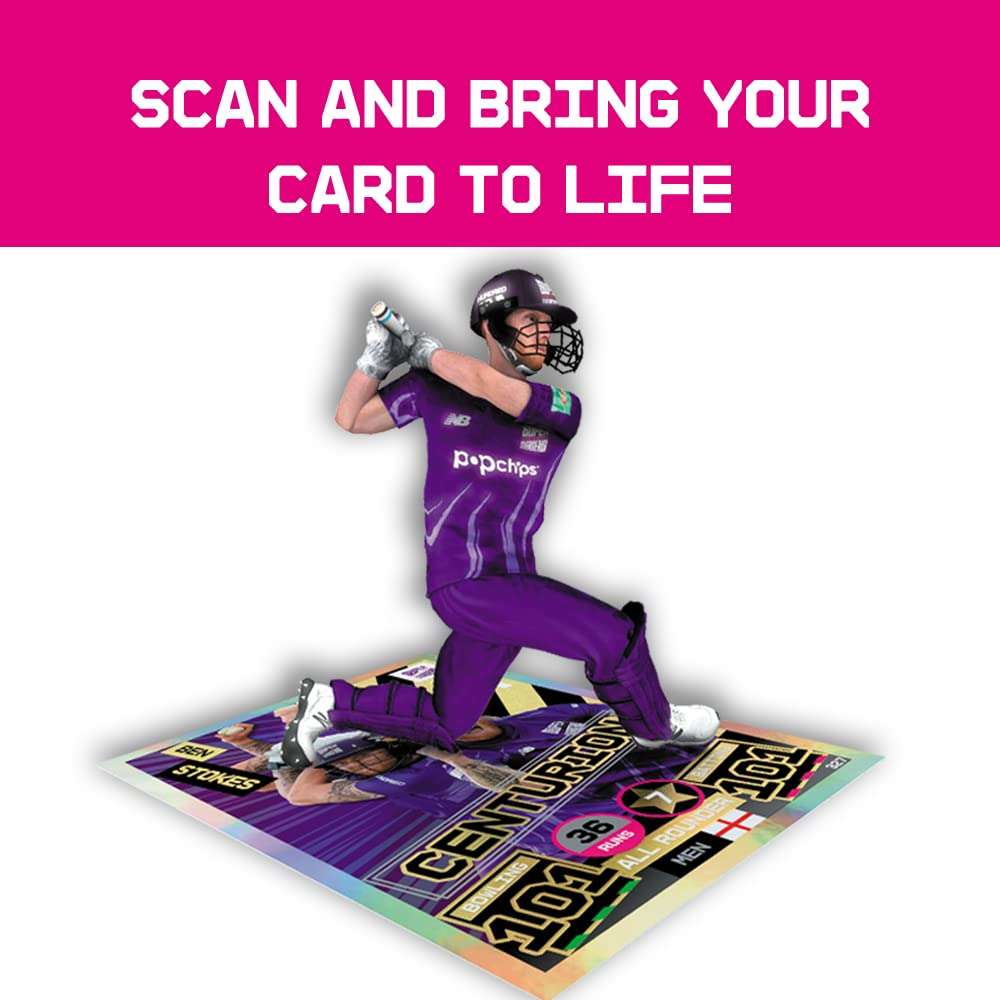 Topps Cricket Attax 2022 - Trading and collectable top Rated Card Game - Smart Pack 5