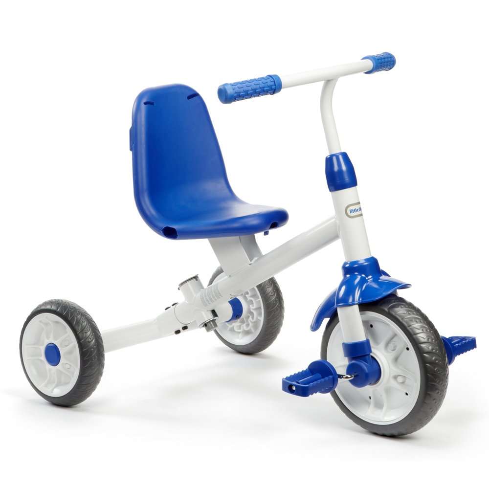 Little Tikes Ride 'N Learn 3-in-1 Trike, Blue, Toys for Kids, 1 Year & Above, Outdoor & Indoor, Baby Cycle 4