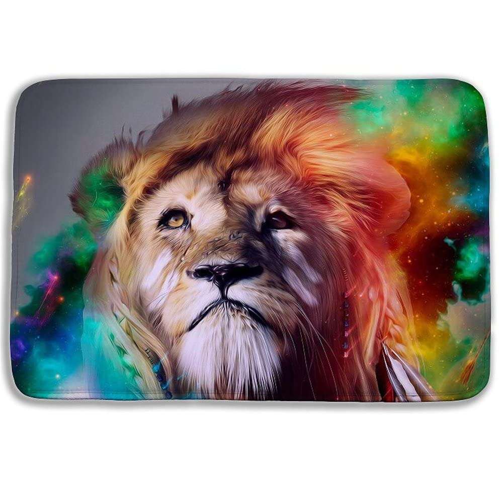 WorldCare® Type 19, 400Mmx600Mm : 40 * 60Cm Fashion Animal Bath Color Zebra Lion Door Floor For Living Room Bath Kitchen Carpets Bedroom Rub Mats 4