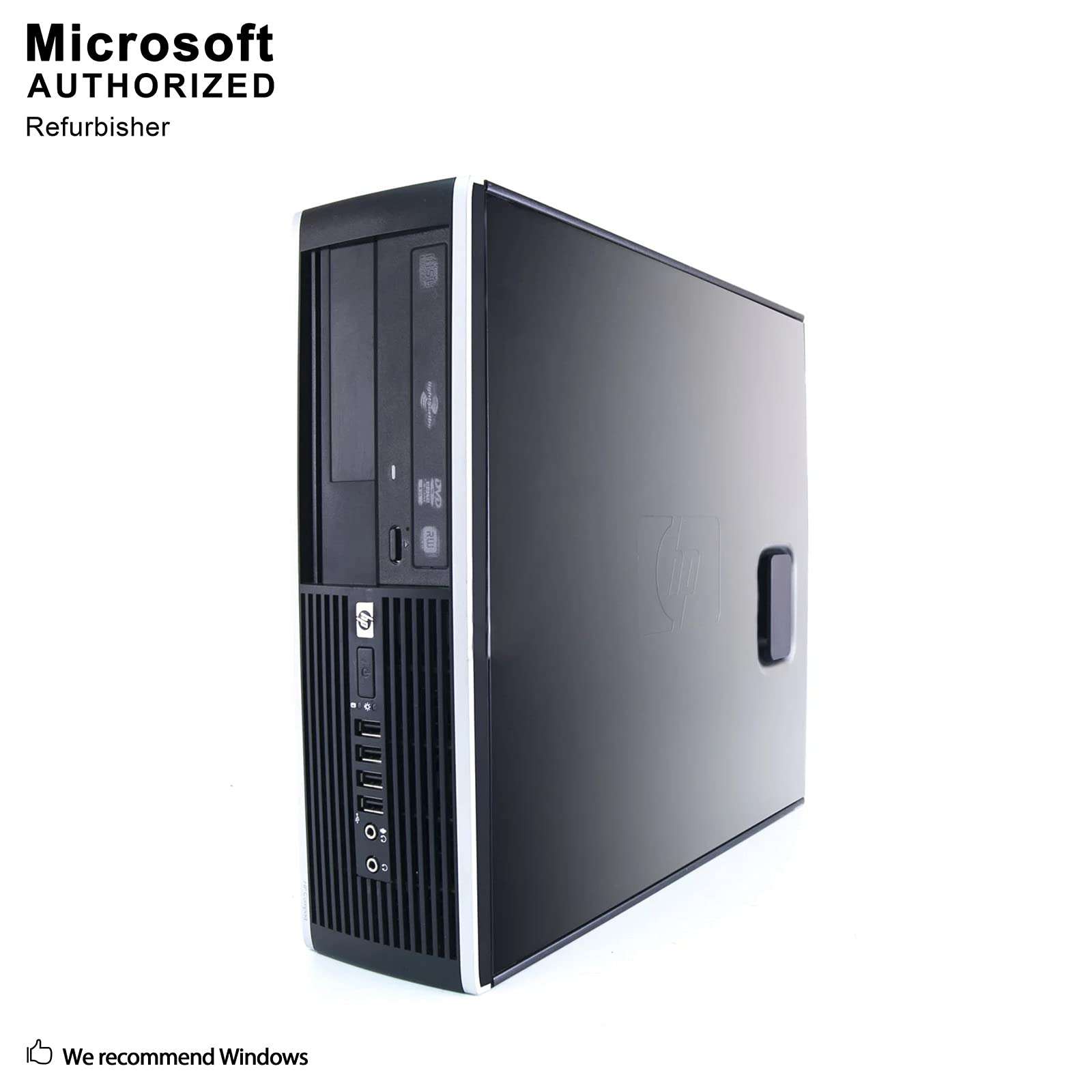 HP 6300 Pro Small Form Factor Business Desktop Computer, Intel Core i5 Quad Core Processor up to 3.6GHz, 16GB DDR3 RAM, 2TB HDD, DVD, Windows 10 Professional (Renewed) 3